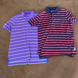 2 for 1! RLX Ralph Lauren Golf Shirts Size Large